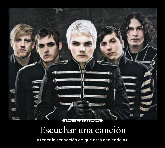 Escuchar una canción - y tener la sensación de que está dedicada a ti