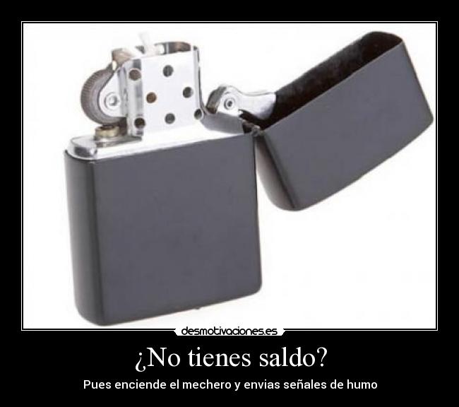 ¿No tienes saldo? - 