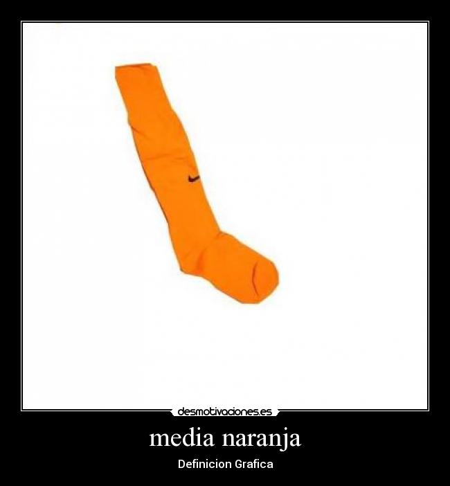 media naranja -