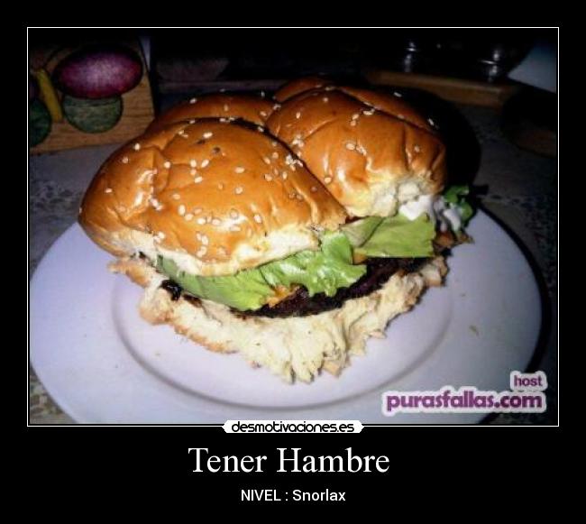 Tener Hambre -