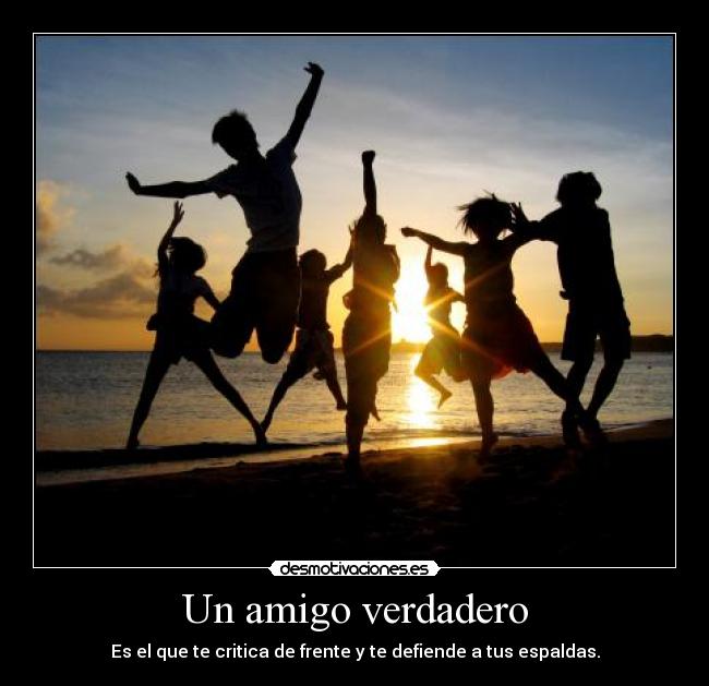 Un amigo verdadero -
