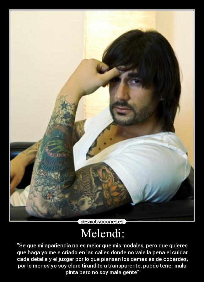 Melendi: - 