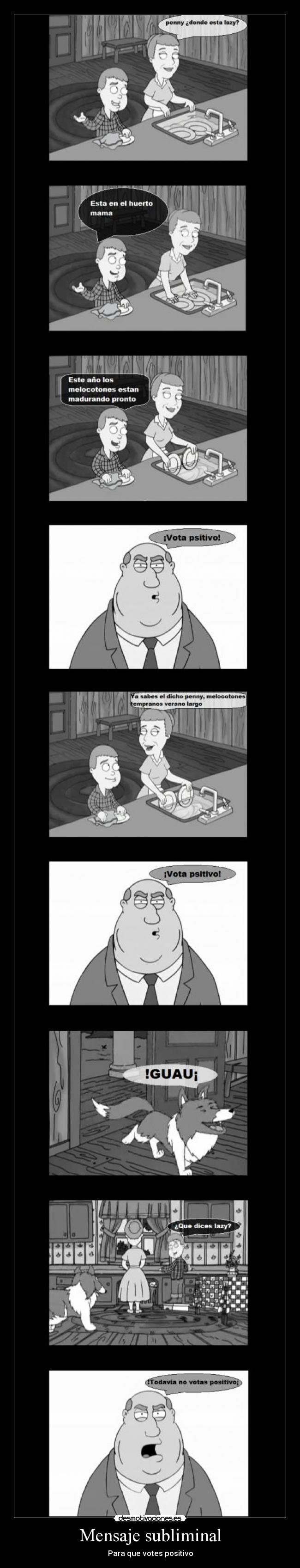 Mensaje subliminal -