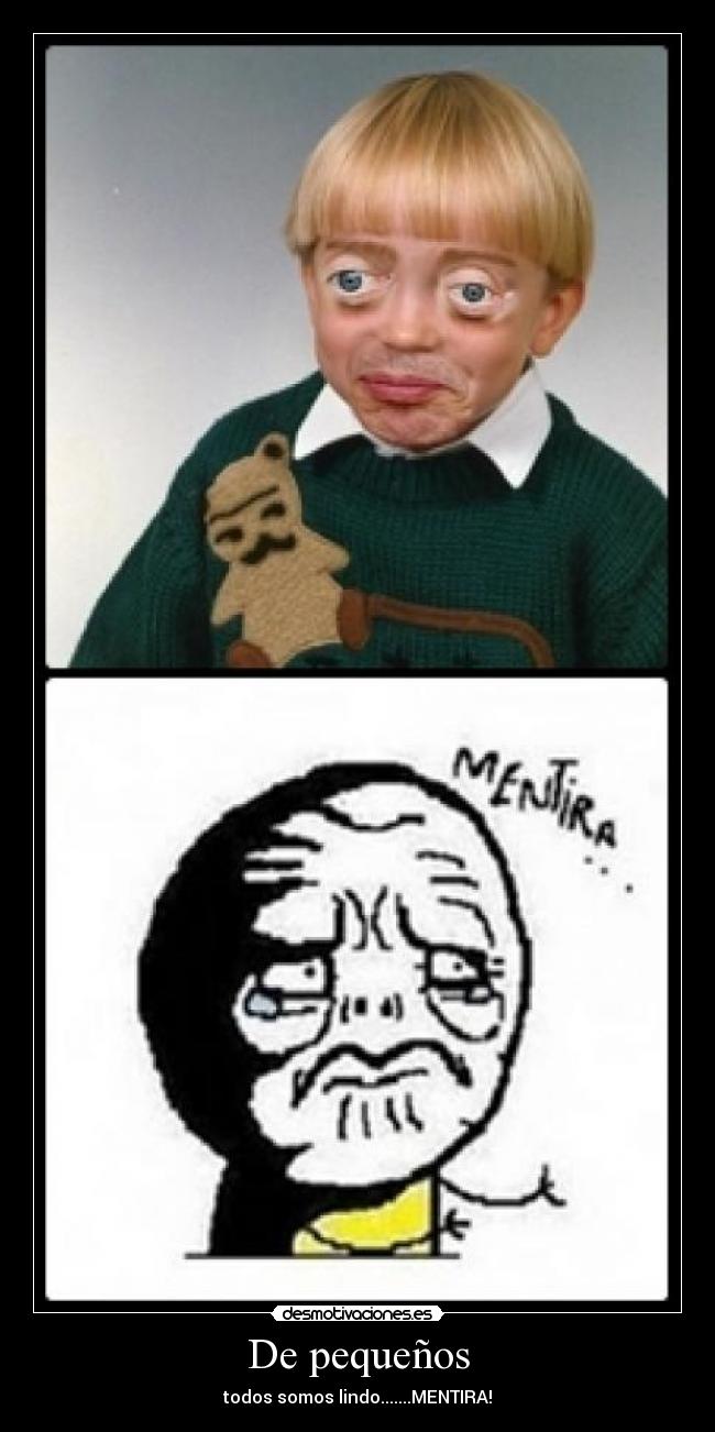 De pequeños - 
