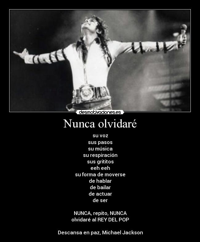 Nunca olvidaré - 