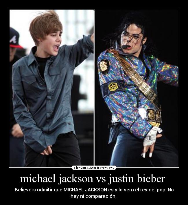 michael jackson vs justin bieber  - 