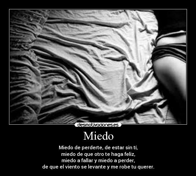 Miedo -