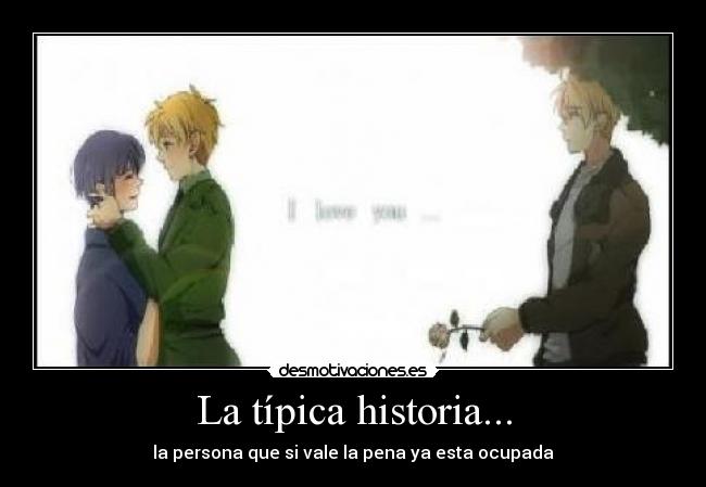 La típica historia... - 