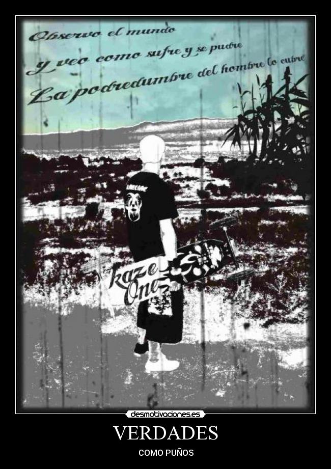 VERDADES - COMO PUÑOS
