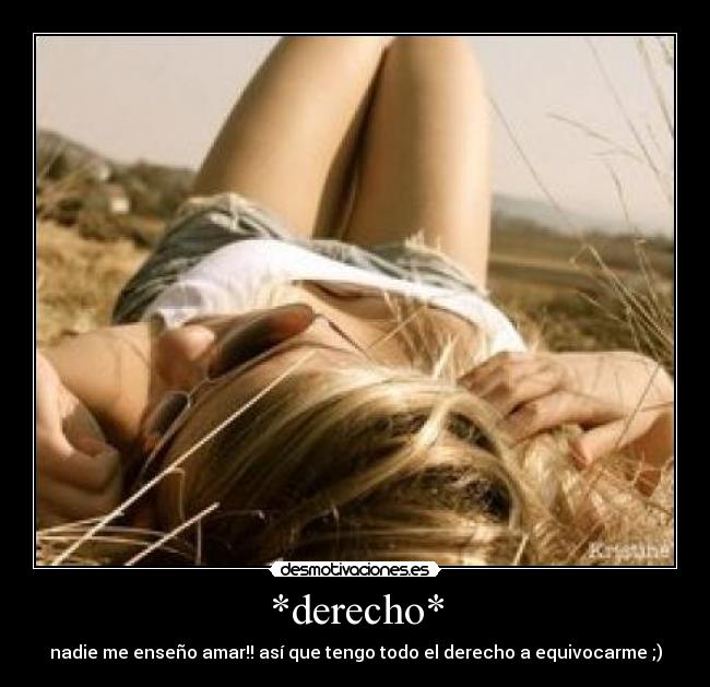 *derecho* -