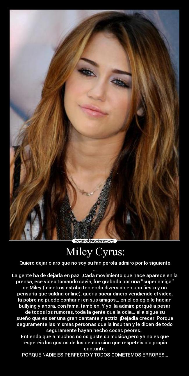 Miley Cyrus: - 