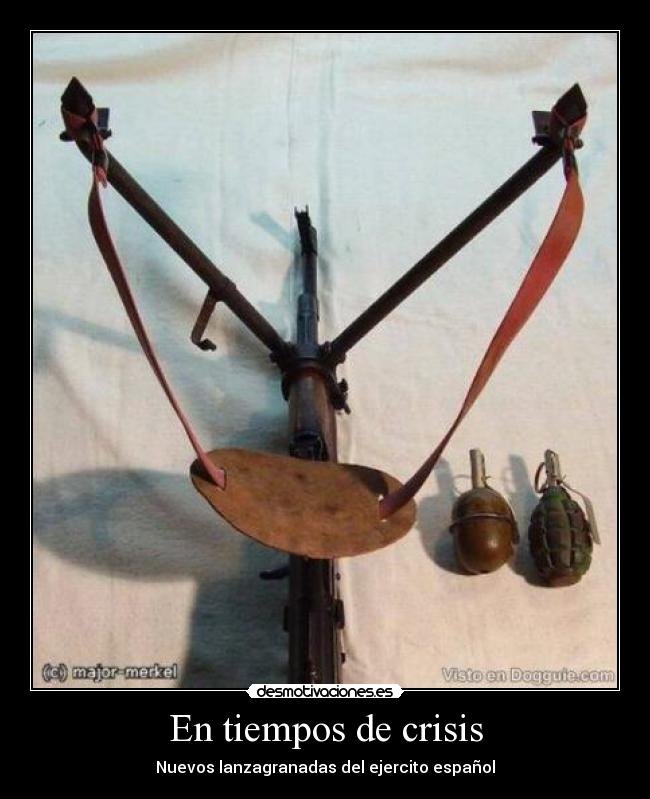 En tiempos de crisis - Nuevos lanzagranadas del ejercito español