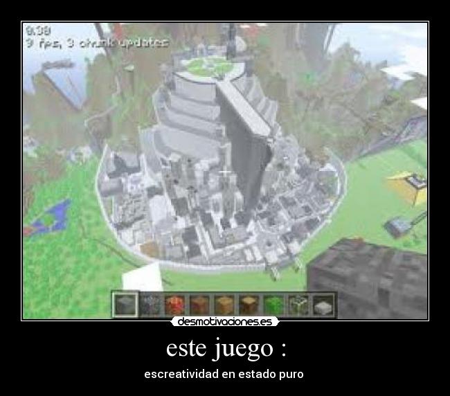 este juego : - escreatividad en estado puro 