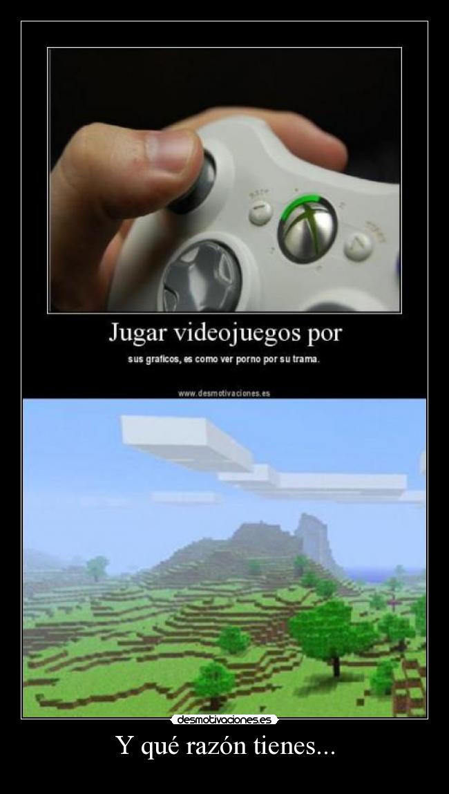 Y qué razón tienes... - 