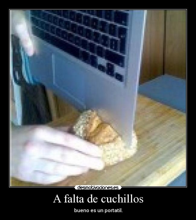 A falta de cuchillos - 