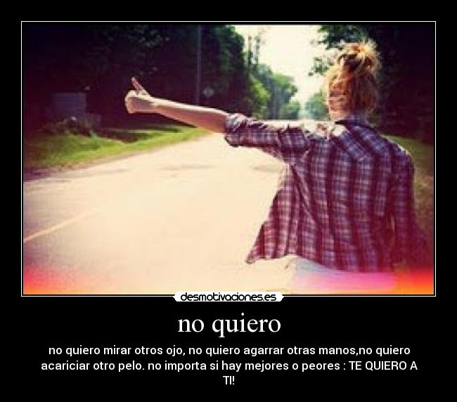 no quiero - 