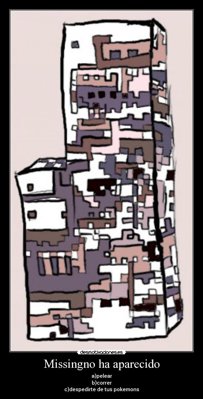 Missingno ha aparecido -