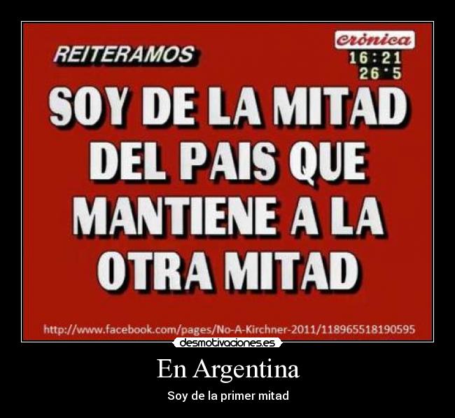 En Argentina -