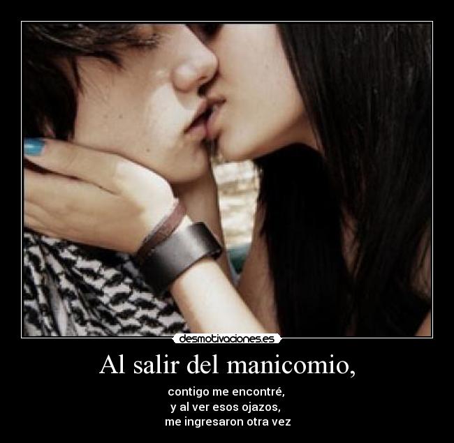 Al salir del manicomio, - 