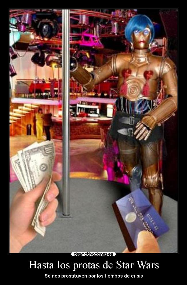 Hasta los protas de Star Wars - 