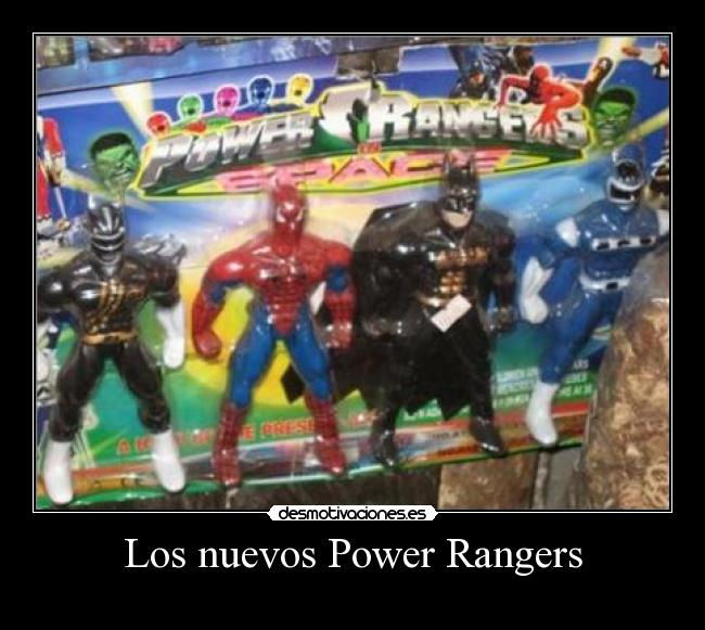 Los nuevos Power Rangers -