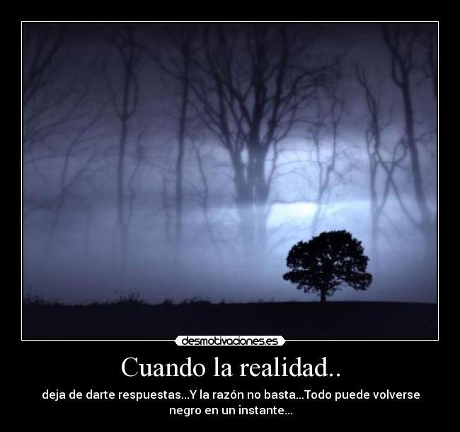 Cuando la realidad.. - 