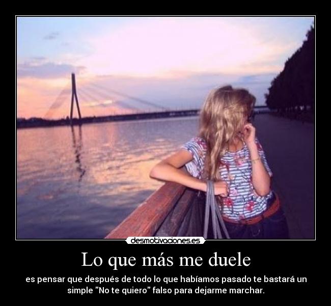 Lo que más me duele - 
