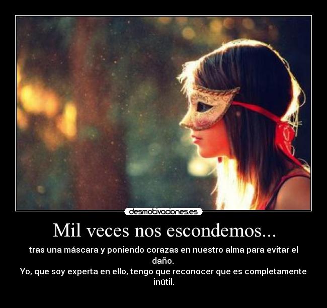 Mil veces nos escondemos... - 