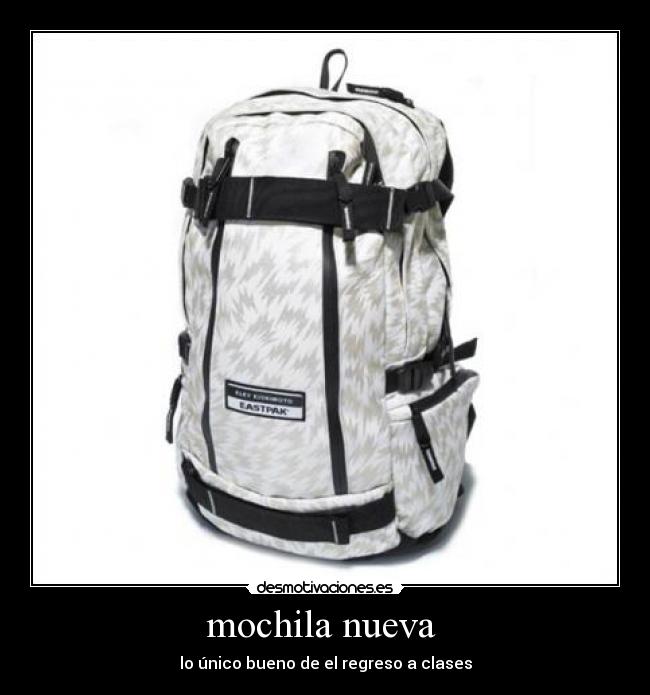 mochila nueva -
