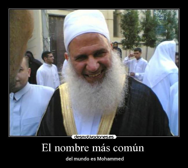 El nombre más común  - 