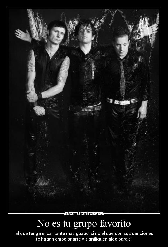 No es tu grupo favorito - 