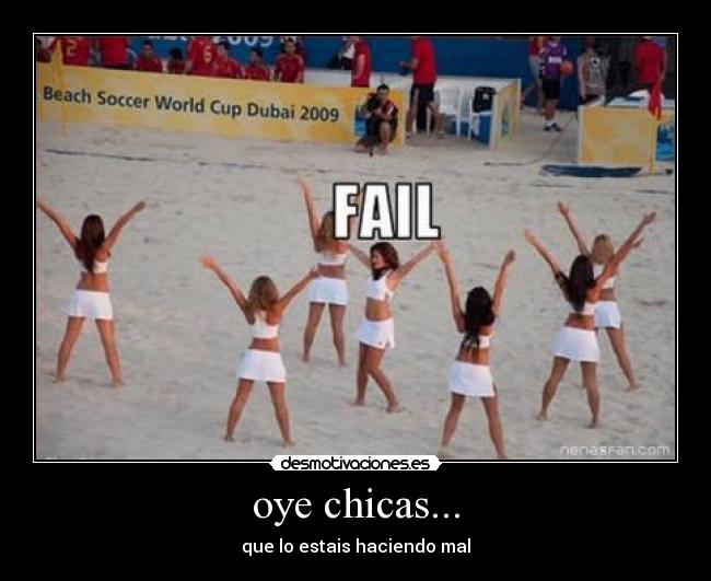 oye chicas... -