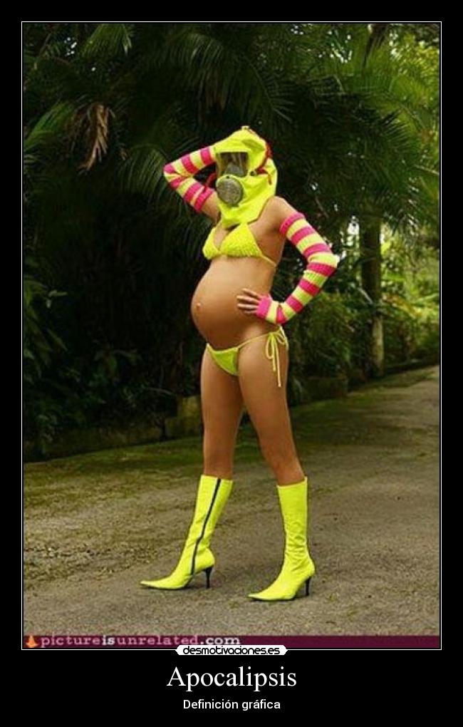 carteles miedo canis choni embarazo buzo desmotivaciones