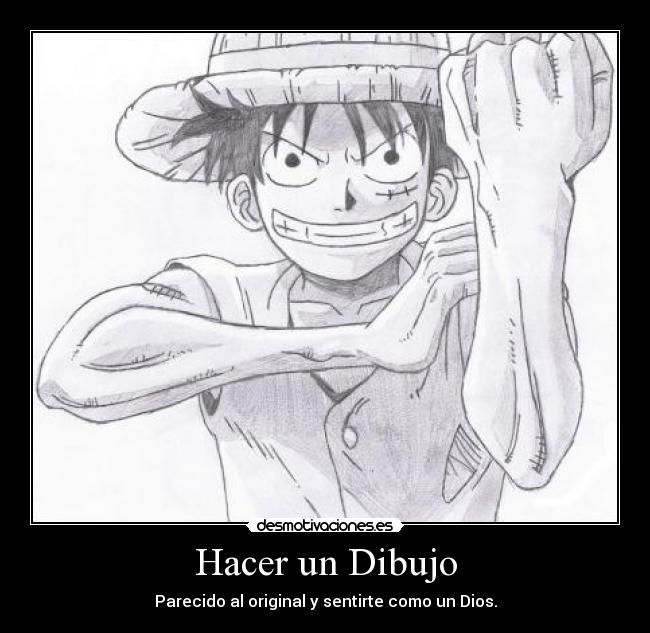 Hacer un Dibujo - Parecido al original y sentirte como un Dios.