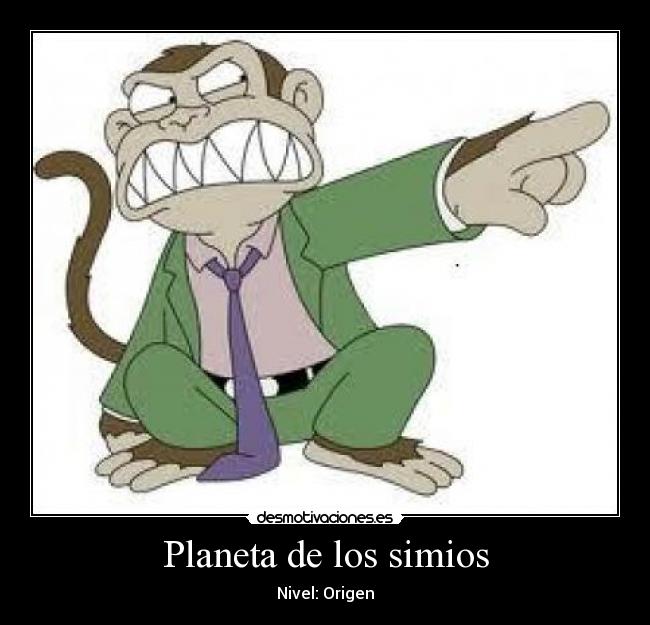 Planeta de los simios - Nivel: Origen