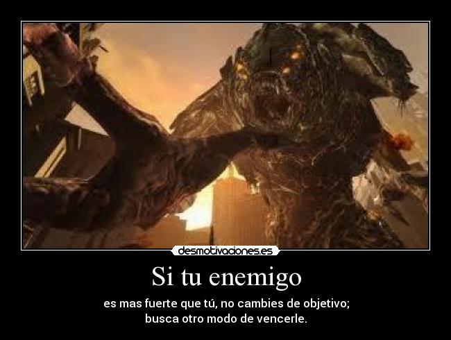 Si tu enemigo -
