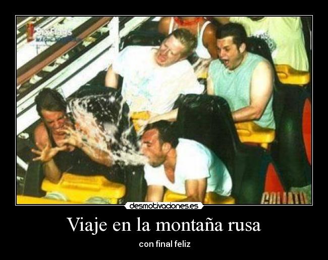 Viaje en la montaña rusa -