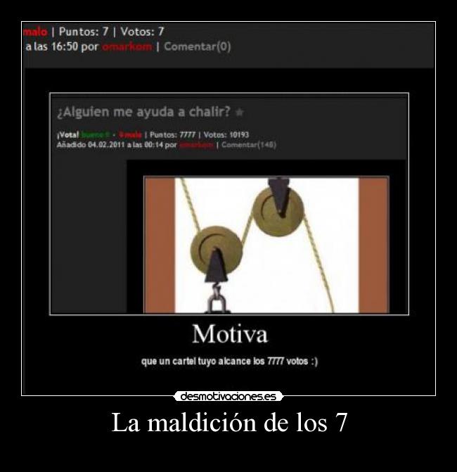 La maldición de los 7 - 