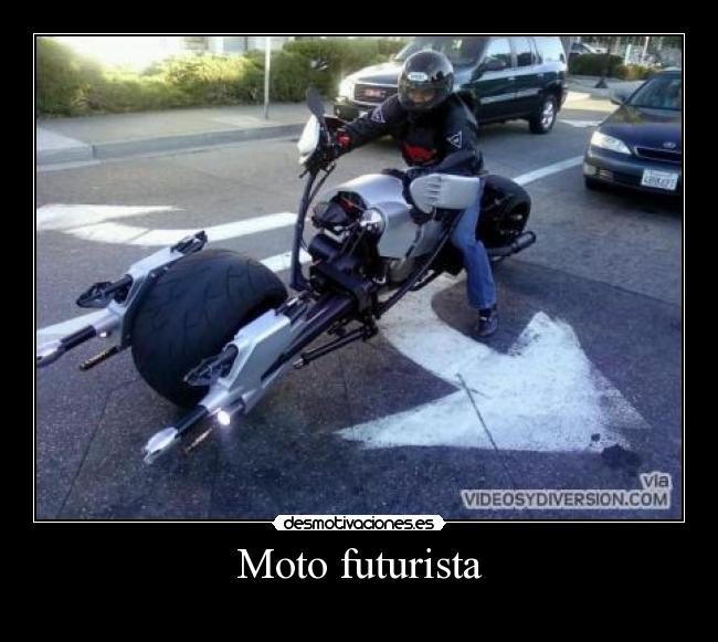 Moto futurista -