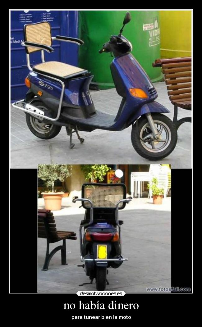 no había dinero - 