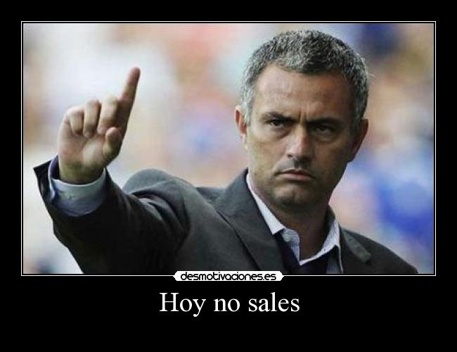 Hoy no sales - 