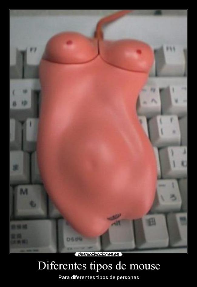 Diferentes tipos de mouse -