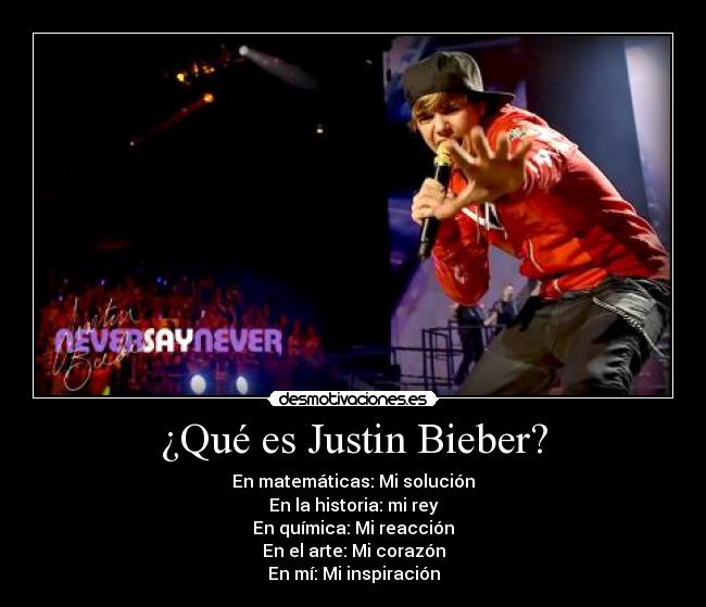 carteles justin bieber desmotivaciones