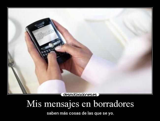 Mis mensajes en borradores - 