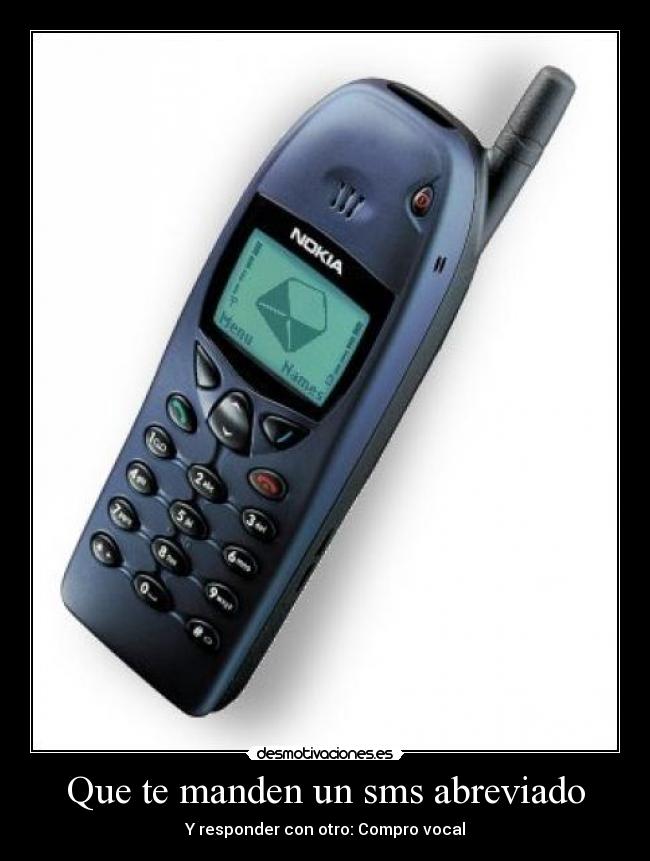 Que te manden un sms abreviado - 