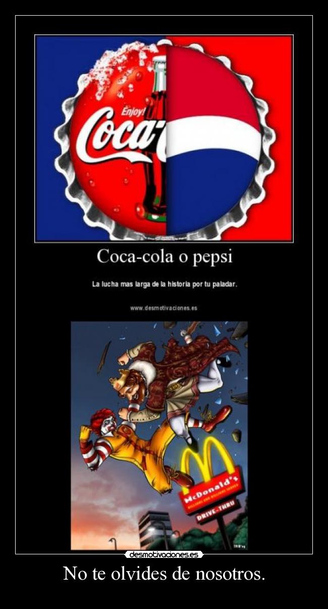 No te olvides de nosotros. - 