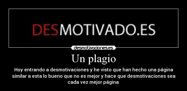 Un plagio - 