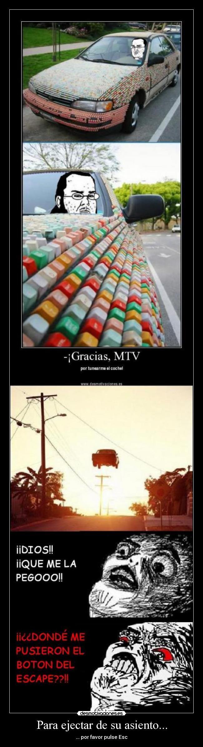 carteles volando voy internet desmotivaciones