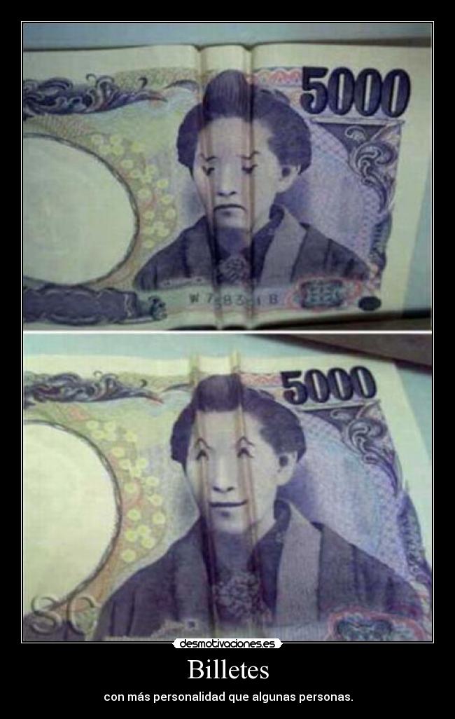 Billetes - 