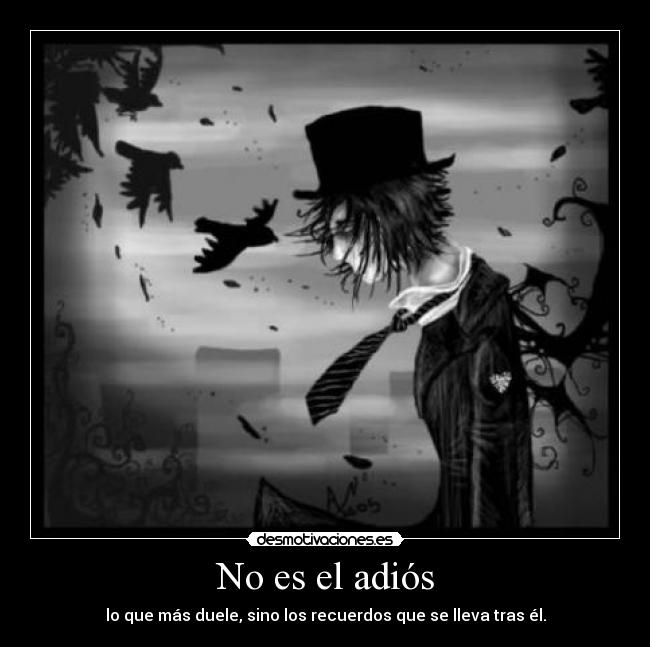 No es el adiós - 